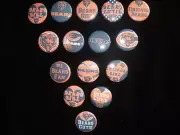 Chicago Bears 15 flat back buttons or pin badge cabochons embellishments magnets
