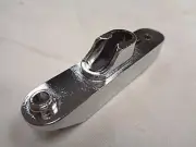 Chrome Adjustable Modern Bass Guitar Bridge Tailpiece