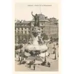 VINTAGE JOURNAL PLACE DE LA REPUBLIQUE