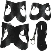 HOUDERCO 1Set Sugar Glider Walking Leash Harness for Small Pets for Easy to Use and Store for Reptiles and Sugar Gliders