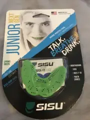 SISU NextGen Aero Junior MouthGuard - All Sports - (NEW) Spring Green
