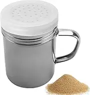 Cooking Dredges, Salt Pepper Metal Dredge, Stainless Steel Seasonings Shakers, Rustproof Dredge Shakers, Fine Mesh Dredges, Versatile Cooking Shakers, Barbecue Seasoning Dredges,