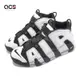 Nike 休閒鞋 Air More Uptempo 96 男鞋 黑 白 大AIR Cobalt Bliss DV0819-001