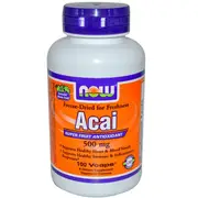 Now Foods, Acai, 500 mg, 100 Vcaps