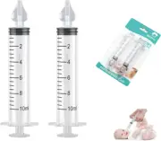 Nasal Aspirator, Baby Nasal Syringe, Portable Baby Nose 10Mlsaline Nasal Spray,