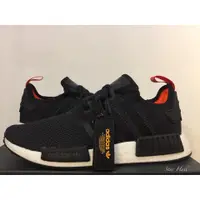 在飛比找蝦皮購物優惠-ADIDAS ORIGINALS NMD R1 黑 橘尾 網