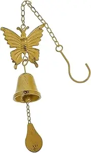 Yardenfun Garden Decor Wind Chimes Cast Wind Chime Outdoor Vintage Style Bell Chimes for Yard