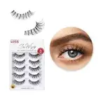 KISS So Wispy False Eyelashes Multipack #11, Full contact lens friendly, 5 Pairs