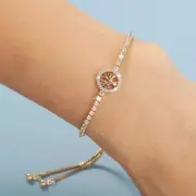Shiny Tree Of Life Shape Chain Bracelet