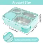 304 Stainless Steel Food Container with Soup Bowl Spoon and Chopsticks AU`