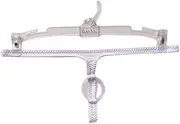 [KAIZUKICHIN] Comfortable Mens G-String and Thongs Underwear 0036 with Stretchy Fabric (White,XL)