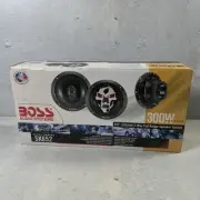Boss SK652 Phantom Series Black 300W 2-Way Full Range Speakers In Box