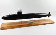 USS Olympia (SSN-717) FLT I Black Hull Submarine Model,Navy,Scale