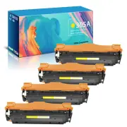 4PK Yellow Toner for HP 305A CE412A LaserJet Pro 400 color M451nw M451dn M451dw