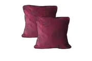 Accessorize Pair of Trudie Lace European Pillowcases Pink