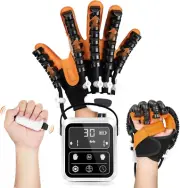 Robotic glove for hand rehabilitation for hemiplegia and arthritis treatment