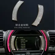 Car Stereo Navigation Sticker Crystal Cover Trim Fit For mini cooper F56 F55 F54 (for: Mini)