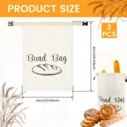 Bread Storage Container Set Reusable Baking Bread Storage Bags Kit for qigiG