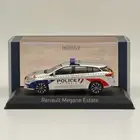 Norev 1/43 Renault Megane Estate 2022 Police Nationale CRS Silver Diecast Model