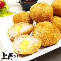 在飛比找momo購物網優惠-【上野物產】8包共80顆 蛋黃芋丸(270g±10%/10顆