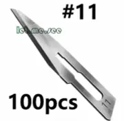 Sterile Surgical Scalpel Blades #11 Carbon Steel Dental Medical Disposable Blade