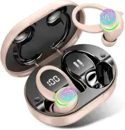 Bluetooth Headphones 5.3, Wireless Earbuds Sports, Deep Bass Stereo Over-Ear ...
