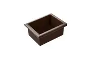 HIGOLD B Series Pull Out Wardrobe Basket - Deep - Fits 600mm Cabinet - Natural Finish