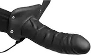 Size Matters Erection Assist Hollow Silicone Strap On
