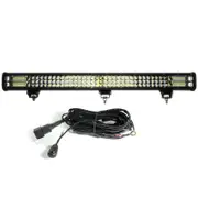 Elinz 31" inch LED Light Bar 3 Rows Work Driving FLOOD SPOT COMBO Offroad 4WD
