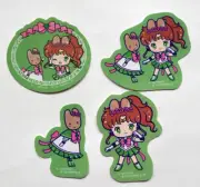 Sanrio Marroncream & Sailor Jupiter Collabo Stickers 4 Pieces