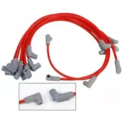 MSD 31489 Red Spark Plug Wire Set for Chevy Big Block Marine Engines HEI