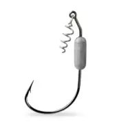 MUSTAD POWER LOCK PLUS SPRING KEEPER/91768S18-WEIGHTED 1/8OZ 3 HOOKS/PICK SIZE