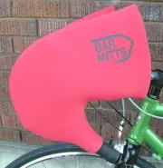 Bar Mitts Shimano RED SMALL Cycling Bike Gloves for Road Drop Bars Winter Cold