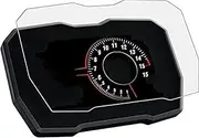 MKVAXR Instrument Screen Protector, for MULTISTRADA V4 V4S, for Sport V4 S 2020 2021 Motorcycle Dashboard Protective Film Anti-Scratch Motorcycle Speedometer Protector(Black V4 2 Pcs)