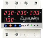 Daseeme Multifunctional Automatic Reclosing Protector Electric Source Protecting Device Voltage Current Display Protecting Values Settable Limiting Protective Meter