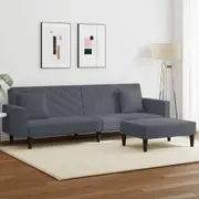 Sofa Set with Pillows Settee Couch Living Room Office 2 Piece Velvet vidaXL