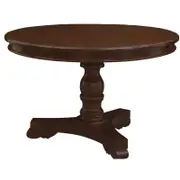 Tasmania Round Dining Table 120 cm - Mahogany