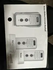 Wuloo Wireless Intercom Doorbell Chime for Home, Gray