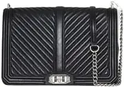 [Rebecca Minkoff] Chevron Love Quilted Crossbody Bag for Women – Versatile Women’s Crossbody Purse