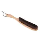 Clothes Brush Antistatic Sweater Lint Hair Removal Wooden Handle Garment Bru Esp