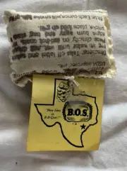 Collectible Texas Hickory Bag O Smoke 100% Natural Wood Chips for BBQ Grill