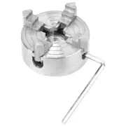 Z011A Zinc Alloy 4-Jaw Chuck Clamp Accessory For Mini Metal Lathe MT8