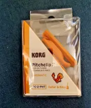 Pitchclip 2 KORG PC-2-PPK Tuner Charmander Limited Production Orenge Unused JP