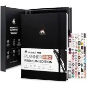 Clever Fox Planner Pro Premium – Luxurious Weekly & Monthly Planner with Budg...