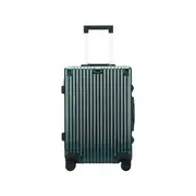 BOPAI Aluminum Luggage Suitcase HardCase 24" - Green