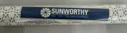 Vintage NOS Sunworthy Wallpaper Roll 1995 Pre-Pasted Vinyl Green Floral 55 sq ft