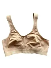 Anita Women's Light & Firm Sports Bra Unwired 5521 Sand Beige 32A new
