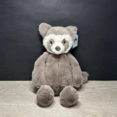 AUTHENTIC❗️Jellycat medium bashful raccoon- NWT Retired- SHIPS SAME DAY!