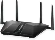 NETGEAR RAX50-100APS AX5400 Nighthawk 6-Stream 5.4Gbps Dual-Band Wifi 6 Router,