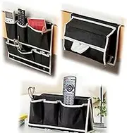 Bedside Pouch, Storage Pocket, Wall Pocket, Hanging, Smartphone, Remote Control, Tissue, Book, Multi-Storage, Hospital Bag